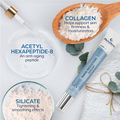 Plexaderm Rapid Reduction Eye Serum - Visibly Reduces Under-Eye Bags